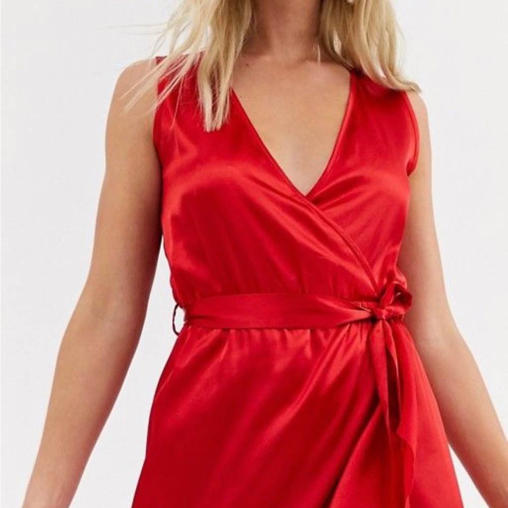 NWT ASOS Red Dress - Picture 6 of 6